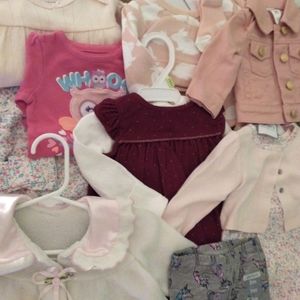 Three months baby girl winter bundle all Carter's